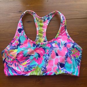 Lilly Pulitzer sports bra, size medium, luxletic